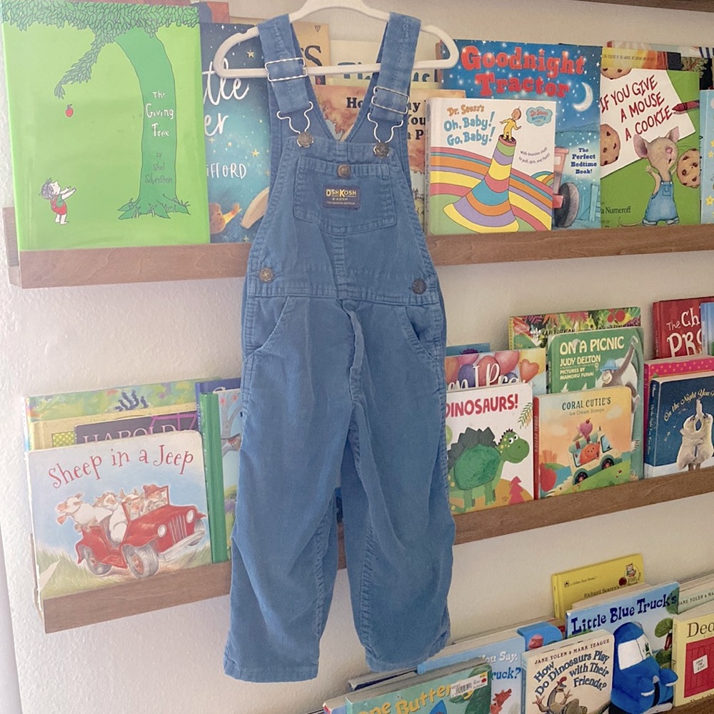 Vintage 80s Osh Kosh B’Gosh Vestbak Corduroy Overalls